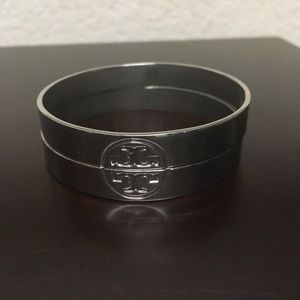 Tory Burch stacked bangle bracelets